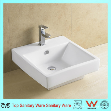 Vente en gros Meilleur prix White Sanitary Ware Ceramic Countertop Sink